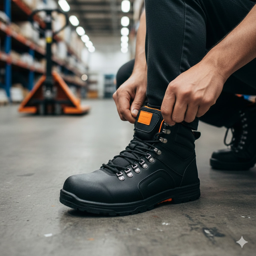 Supportive footwear and insoles for preventing foot pain in Edmonton workers