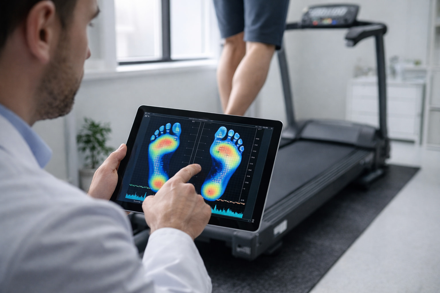 Gait analysis for foot pain shoes Edmonton patients considering orthotics